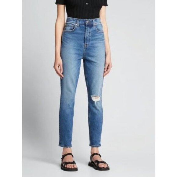 GRLFRND Denim - GRLFRND super high rise stretch slim piper jeans size 28